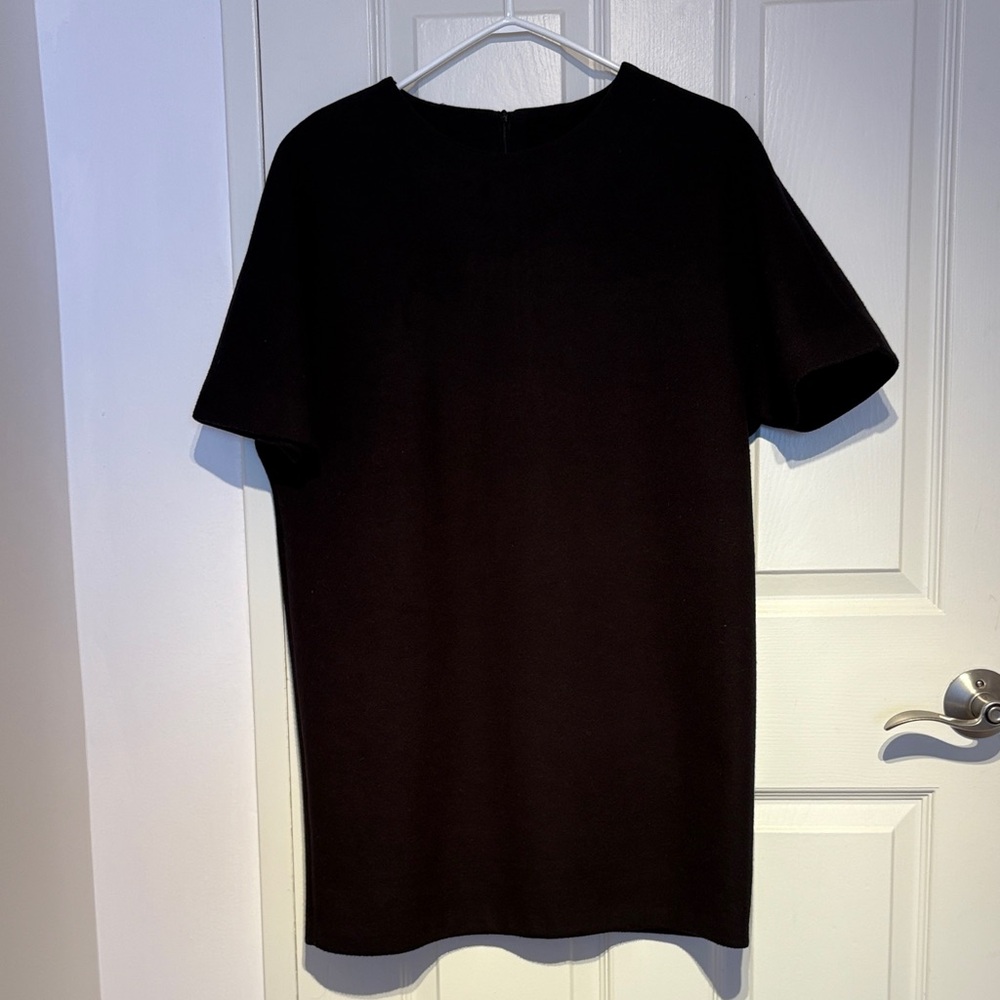Classic Black Short Sleeve Dress Tee